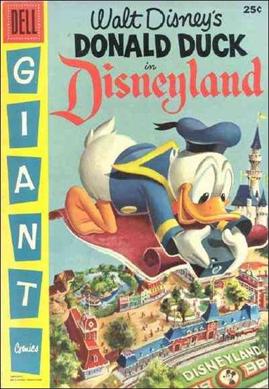Donald Duck in Disneyland 1-A by Dell