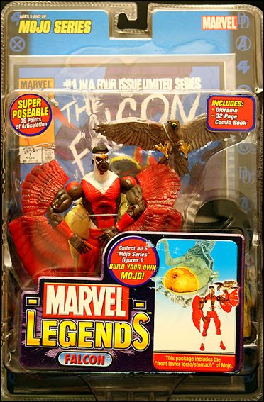 Marvel Legends Falcon 2-pack (w  Redwing - Modern Costume), Aug 2006 