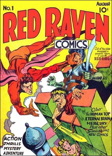 Red Raven Comics 1 A Aug 1940 Comic Book By Timely