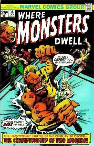 Where Monsters Dwell (1970) 38-A by Marvel