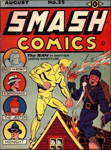 Smash Comics (1939) 25-A by Quality