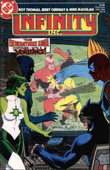 Infinity Inc. (1984) 8-A by DC