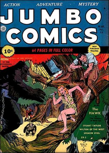 Jumbo Comics (1938) 13-A by Fiction House Magazines