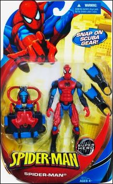 Spider-Man Classic Heroes Spider-Man (Snap On Scuba Gear), Jan