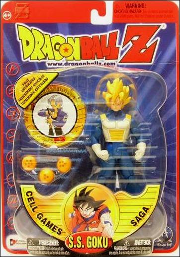 Dragon Ball Z  S.S. Goku (Gold Package) by Irwin Toys