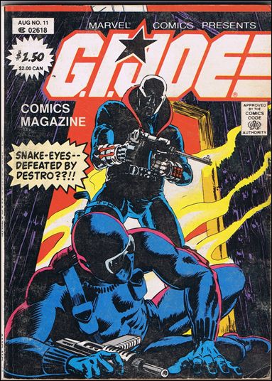 gi joe comics 1980s