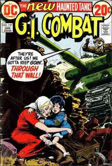 G.I. Combat (1952) 157-A by DC