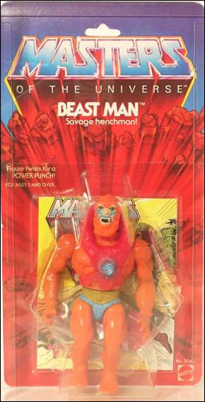 Masters Of The Universe Basic A... Beast-Man, Jan 1982 Action Figure By ...