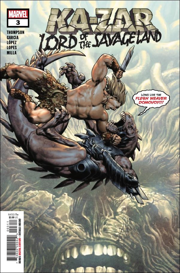 Ka-Zar: Lord of the Savage Land 3-A by Marvel