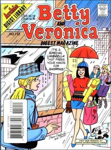 Betty and Veronica Digest Magazine 112-A by Archie