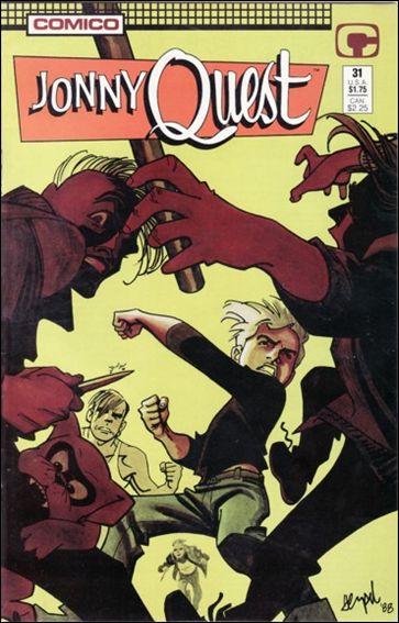 Jonny Quest (1986) 31-A by Comico