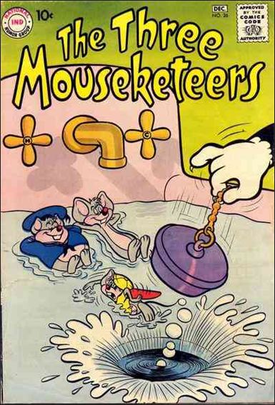 Three Mouseketeers (1956) 26-A by DC
