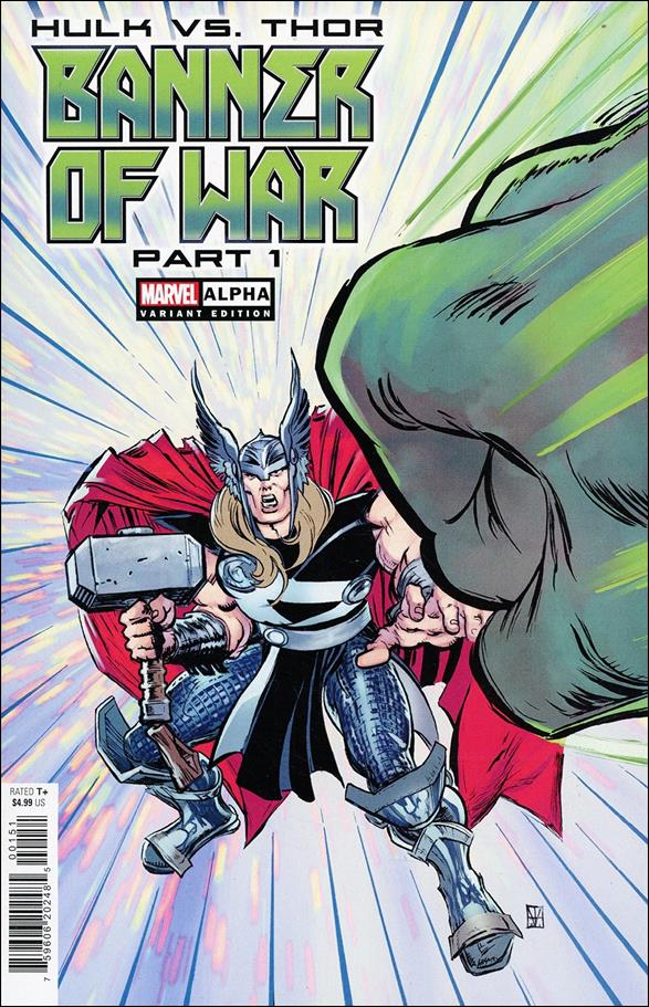 Hulk Vs. Thor: Banner Of War Alpha 1 D, Jul 2022 Comic Book By Marvel