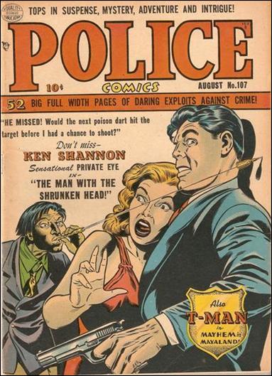 Police Comics 107-A by Comic Magazines