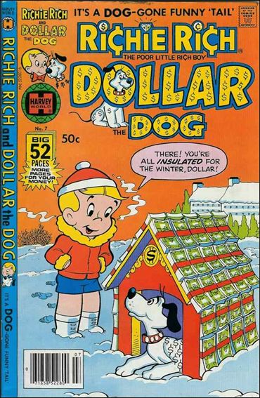 Richie Rich & Dollar, the Dog 7 A, Apr 1979 Comic Book by Harvey