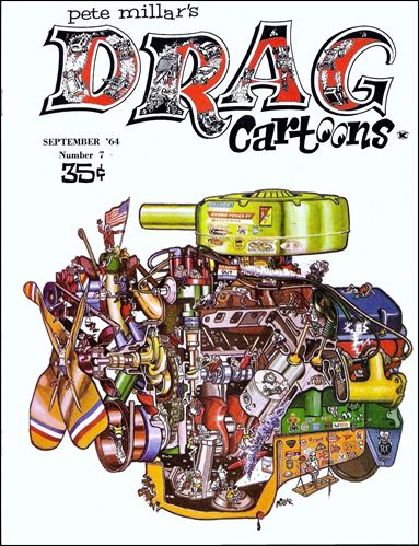 Drag Cartoons (1963) 7-A by Millar