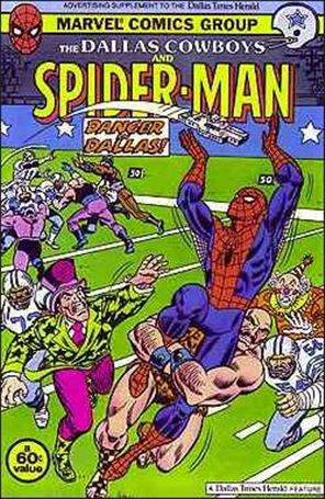 Spider-man and the Dallas Cowboys Dallas Times Herald Marvel 