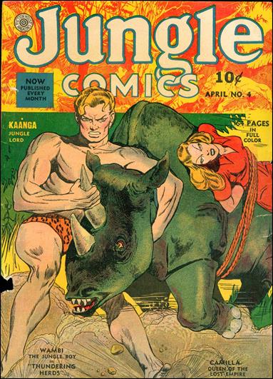 Jungle Comics (1940) 4-A by Fiction House Magazines