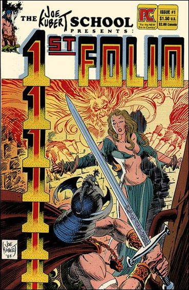 1st Folio 1-A by Pacific Comics