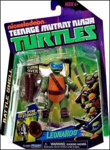 Teenage Mutant Ninja Turtles Leonardo (Battle Shell), Jan 2013