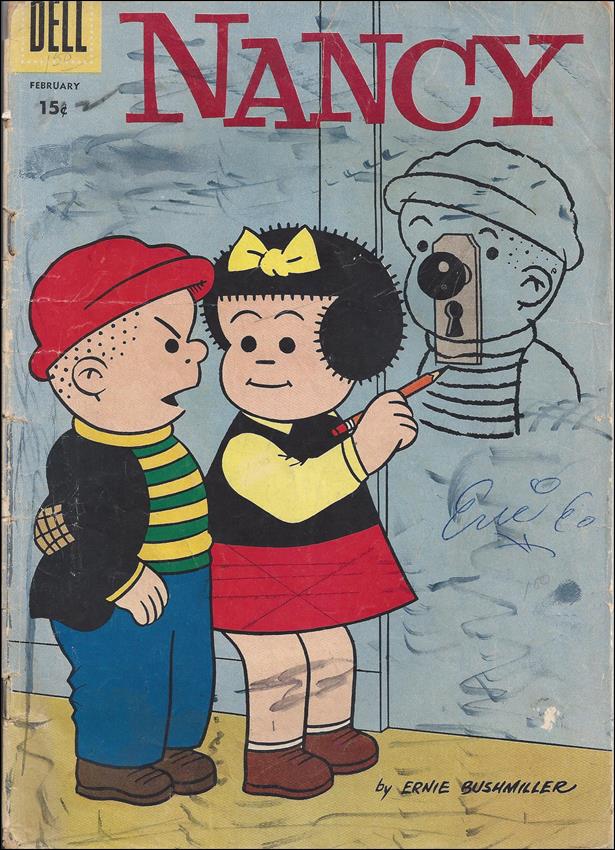 Nancy and Sluggo (1955) 151-B by Gold Key.