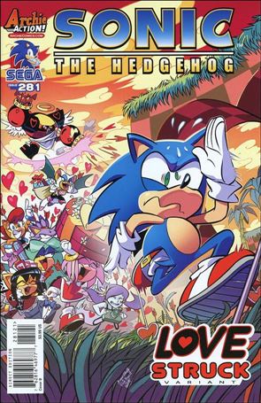 Sonic The Hedgehog 281 B, Jul 2016 Comic Book By Archie