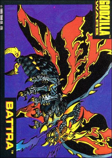 Godzilla Wars Set 6 A, Jan 1995 Trading Card By Trendmasters