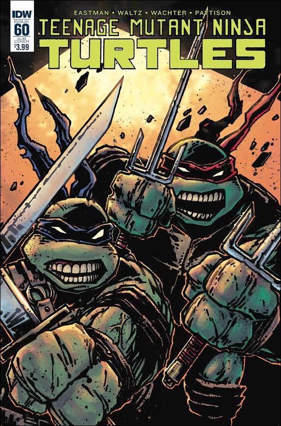 Teenage Mutant Ninja Turtles 60 B, Jul 2016 Comic Book By IDW