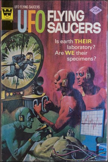 Ufo Flying Saucers B Jan Comic Book By Gold Key