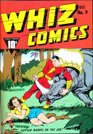 Whiz Comics 9-A by Fawcett