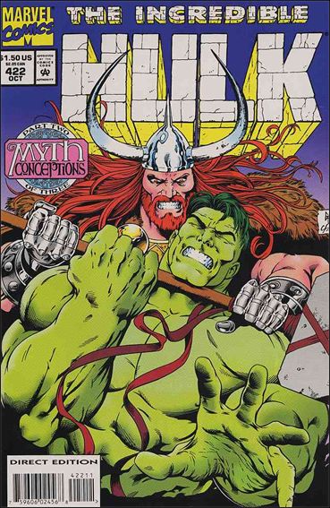 Incredible Hulk 422 A Oct 1994 Comic Book By Marvel