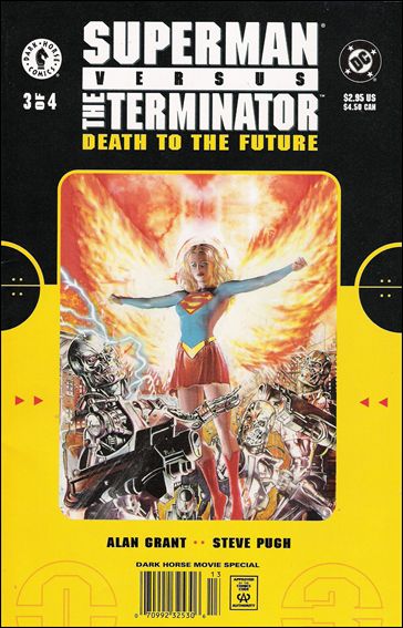 Superman vs the Terminator: Death to the Future 3-A by Dark Horse