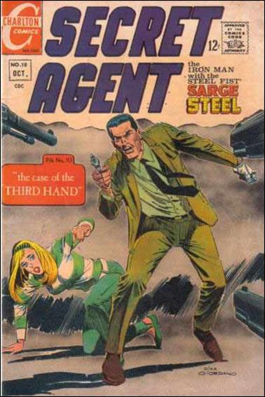 Secret Agent (1966/10) 10-A by Charlton
