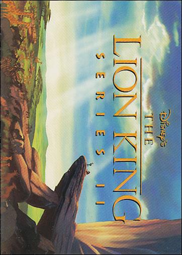 Lion King Series II Nn A Jan 1994 Trading Card By SkyBox