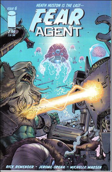 Fear Agent (2005) 6-A by Image