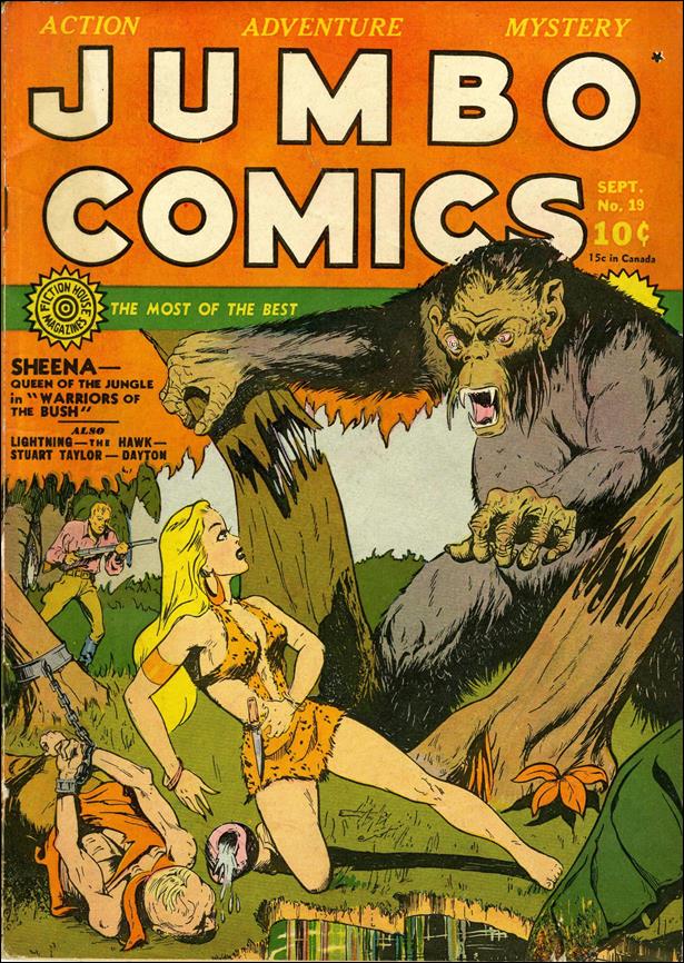 Jumbo Comics (1938) 19-A by Fiction House Magazines