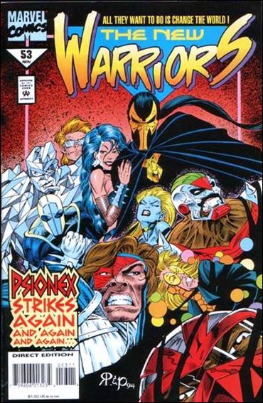 New Warriors (1990) 53-A by Marvel