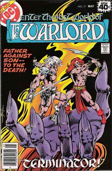 Warlord (1976) 21-A by DC