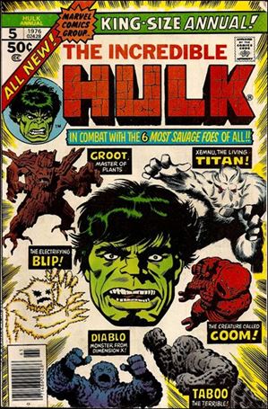 Incredible Hulk Annual  5-A
