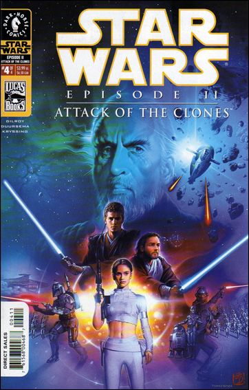 Star Wars: Episode II - Attack of the Clones 4-A by Dark Horse