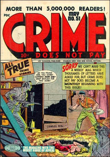 Crime Does Not Pay 51-A by Lev Gleason Productions