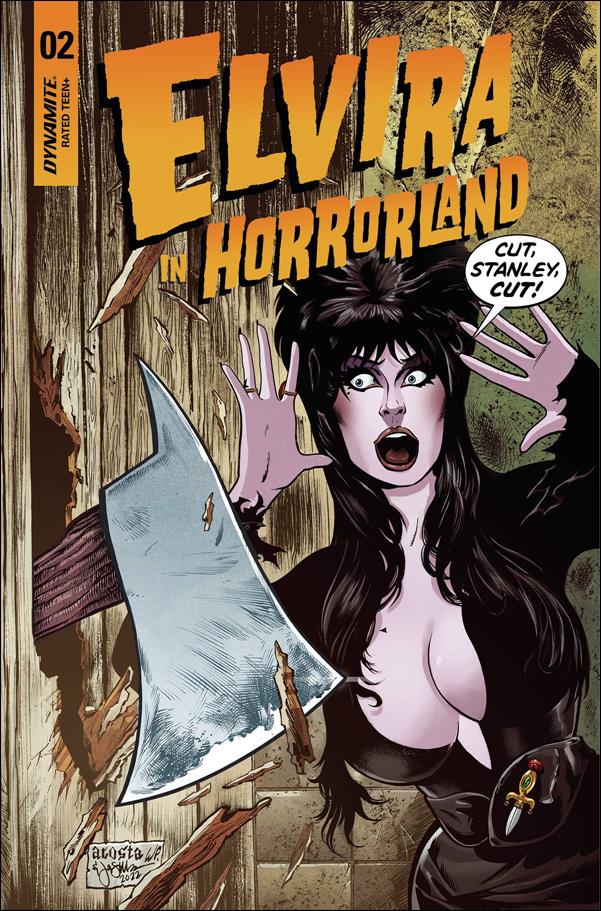 Elvira in Horrorland 2-A by Dynamite Entertainment
