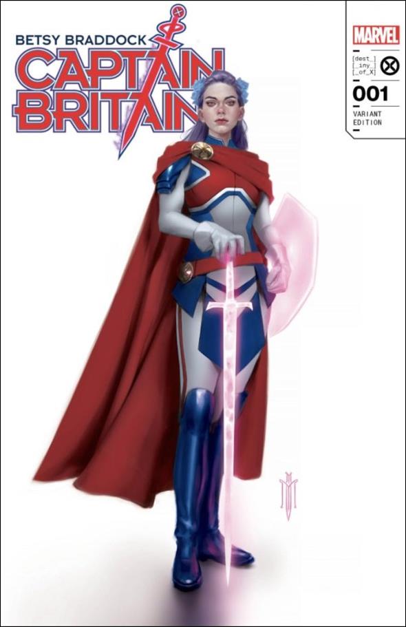 Betsy Braddock Captain Britain 1 D, Apr 2023 Comic Book by Marvel