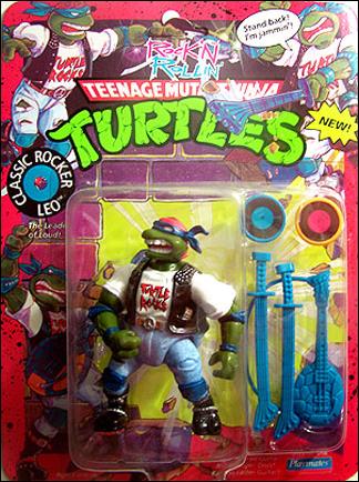 Smaak een vergoeding fysiek Teenage Mutant Ninja Turtles: Rock 'N Roll Turtles Action Figure by  Playmates Title Details