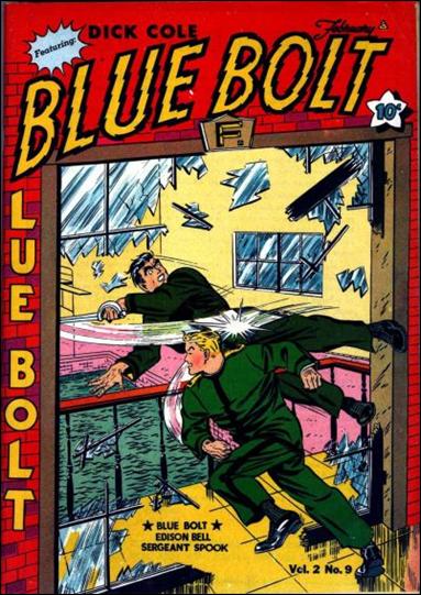 Blue Bolt (1941) 9-A by Novelty Press