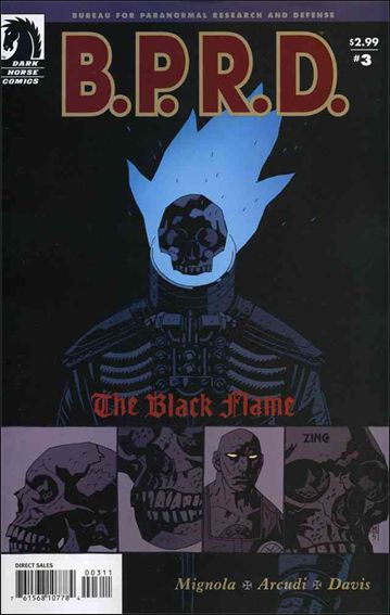 B.P.R.D.: The Black Flame 3 A, Nov 2005 Comic Book By Dark Horse