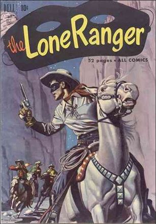 Lone Ranger 40 A, Oct 1951 Comic Book By Dell