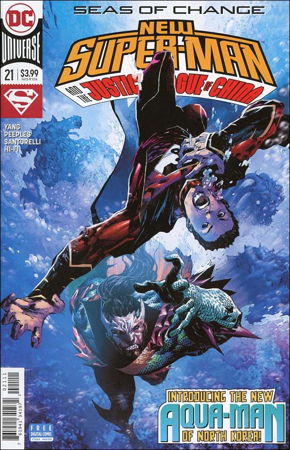 New Super-Man & the Justice League of China 21-A by DC