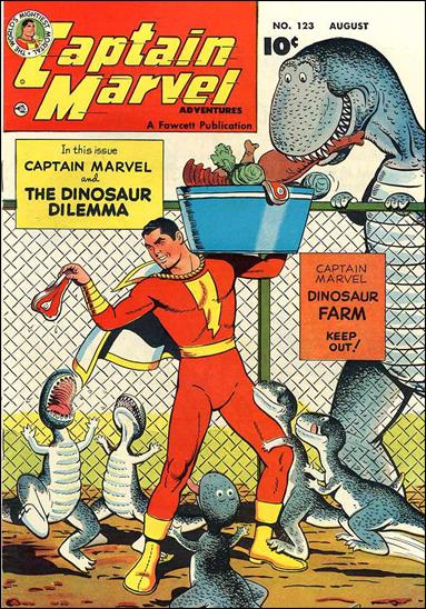 Captain Marvel Adventures 123-A by Fawcett