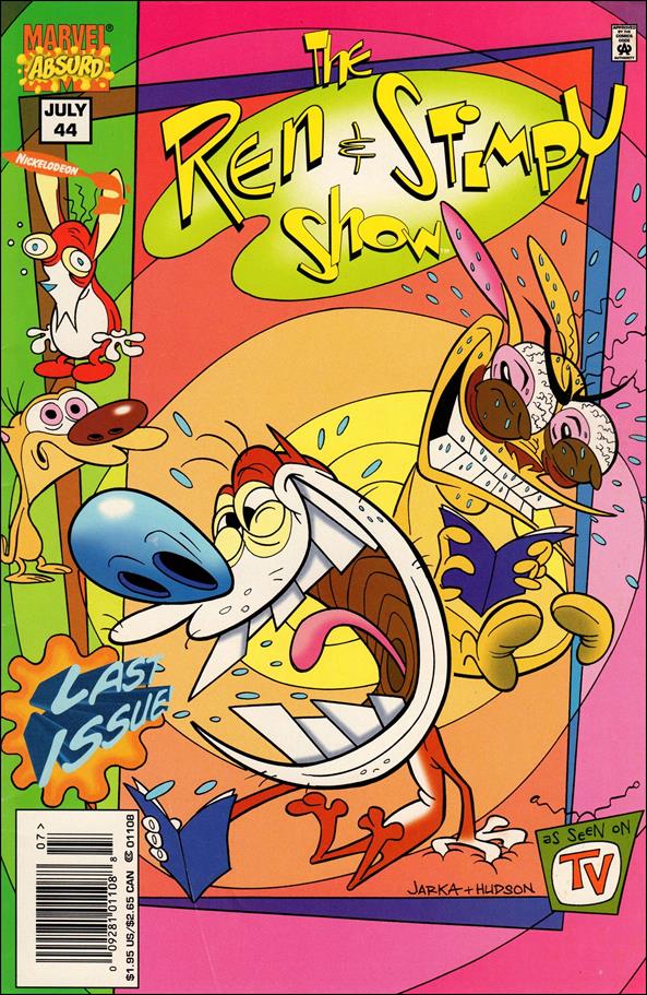 Ren & Stimpy Show 44 A, Jul 1996 Comic Book By Marvel